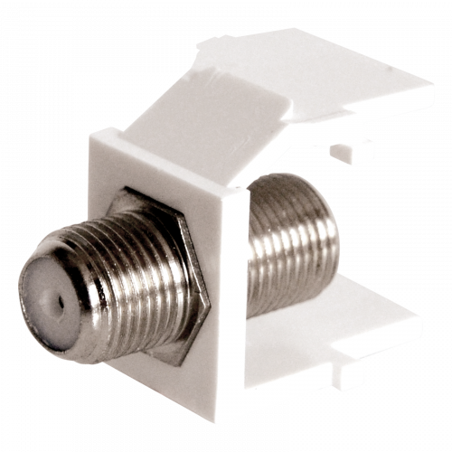 Transition "F" Femelle - "F" Femelle, avec support Avec base pour socle RJ45