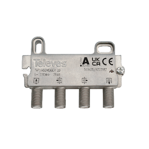 Derivador F 2D 5...1220MHz 21dB (DOCSIS 3.1)