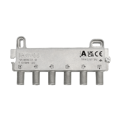 Derivador F 4D 5...1220MHz 12dB (DOCSIS 3.1)