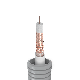 Cable coaxial CXT 18C Euroclase Dca, en tubo corrugado de polipropileno