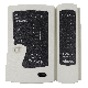 Testador de rede de cabos para dados e telefonia: Cat5/6, RJ11, RJ12, RJ45 e ISDN